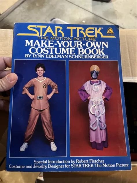 Vintage Star Trek Make Your Own Costume Book Pb 1979 First Edition 1st