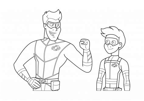 Henry Danger Coloring Pages | Coloring Page Blog