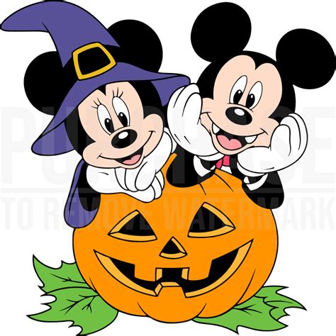 Mickey And Minnie Halloween Svg Disney Halloween Svg Disney