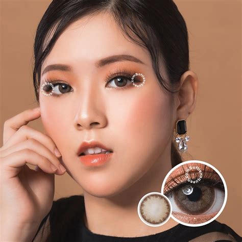 Eos Elin 3t Brown Natural Contact Lens Exclusive At Softlens Queen