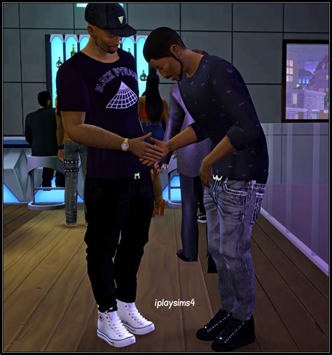 The Black Simmer Dats My Homie Pose Pack By Iplaysims4
