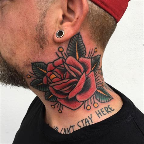 Best Neck Tattoos For Men And Women Designs Meanings