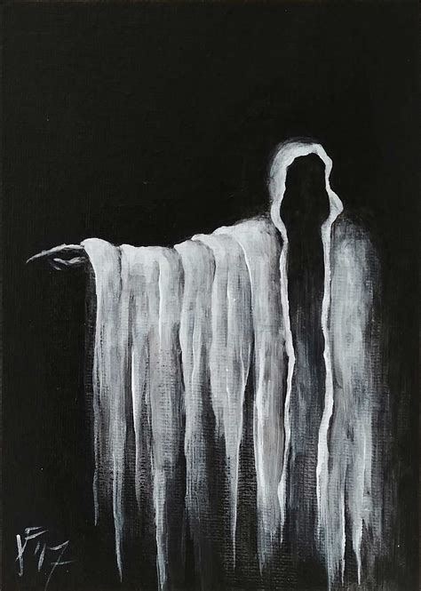 Ghosted Scary Paintings Halloween Painting Creepy Paintings