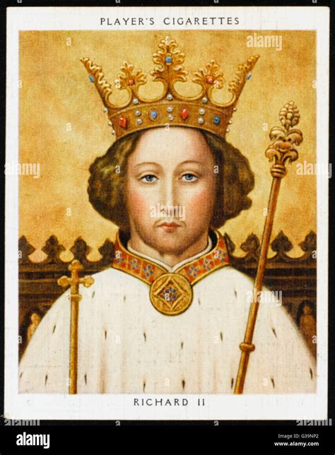 Richard Ii King Of England 1367 1400 Reigned 1377 1399 Stock