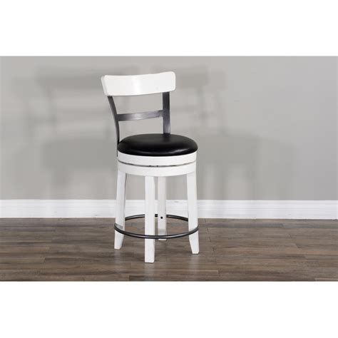 Sunny Designs Carriage House 1624ec B24 Swivel Counter Height Barstool