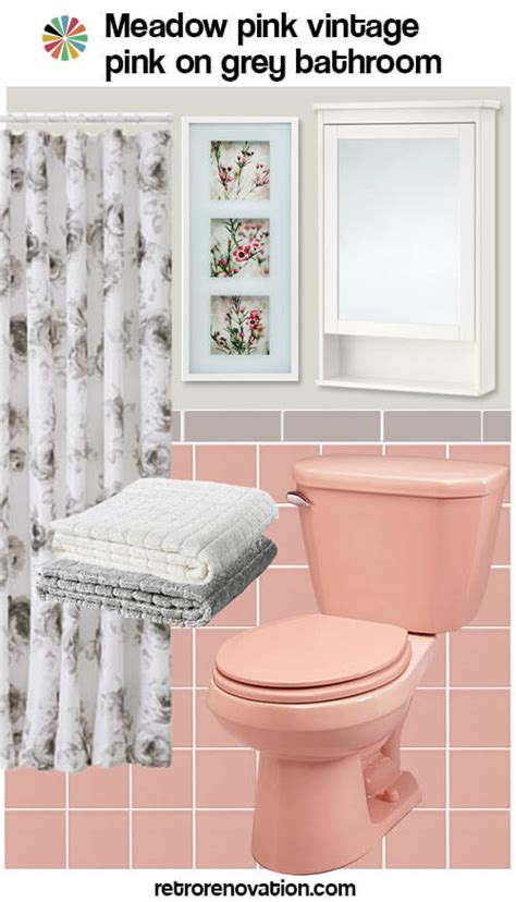 Check spelling or type a new query. 12 ideas to decorate a pink and gray vintage bathroom
