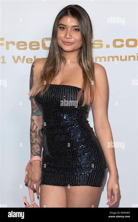 Adult Film Actress Brenna Sparks Attends The Xbiz Awards At Hotel