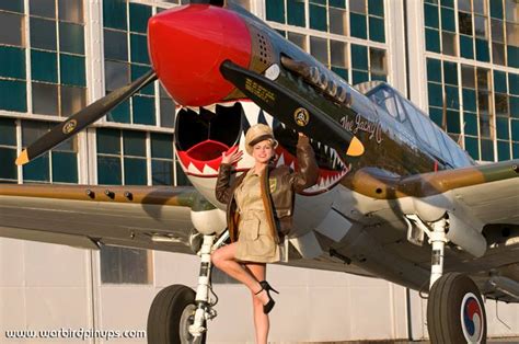 Warbird Pinup Girls Bringing Sexy Back With Ww2 Classic Fighters And