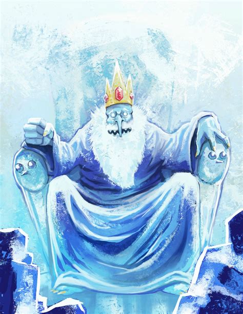 Ice Kings Throne Realistic Ice King And Marceline Club Fan Art