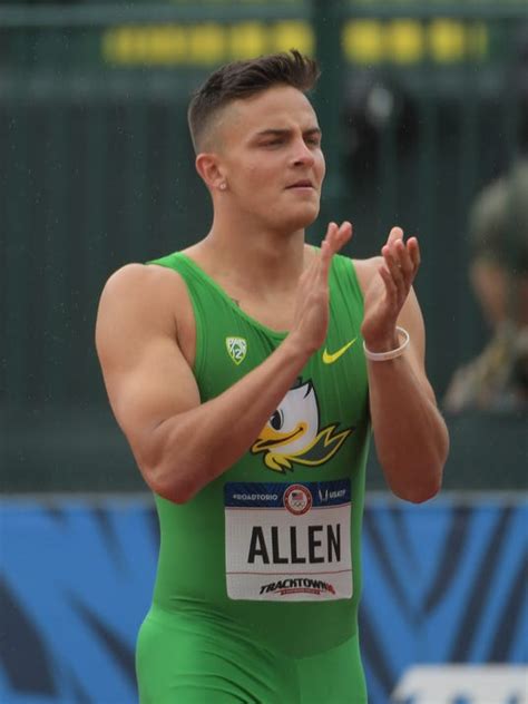 Devon Allen, Aries Merritt advance in hurdles at track trials