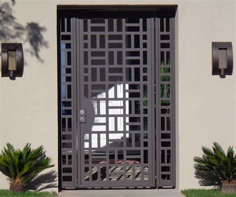 Let's have a look into them. Buy Hand Crafted Custom Contemporary Metal Entry Gate ...