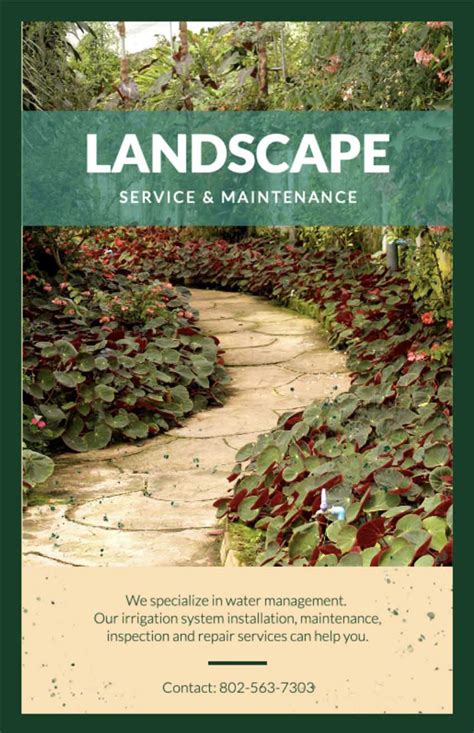 42 Best Landscaping Flyers Templates Landscaping Flyer Ideas And Examples