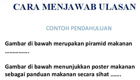 Penulisan ulasan tahun 5 mp3 duration 11. Contoh Jawapan Bahasa Melayu Penulisan UPSR: Bahagian B (1 ...