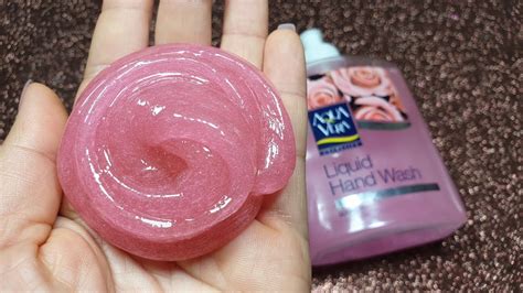 Diy Slime Clear With Hand Wash How To Make Slime Youtube