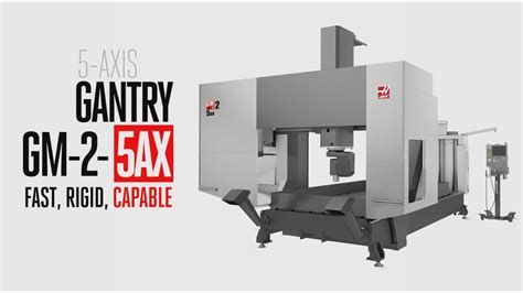 The Gm 2 5ax Haas 5 Axis Gantry Mill Will Be Here Soon Haas