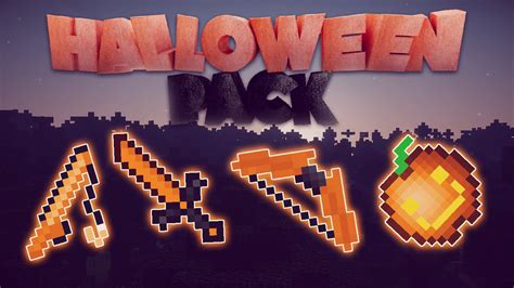 Review Texture Pack Pvp Minecraft Especial Halloween Texture Pack Youtube