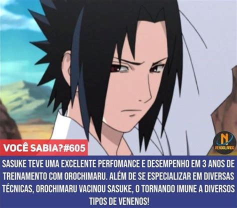 Curiosidades Sasuke Memes Engra Ados Naruto Naruto Fatos Poemas