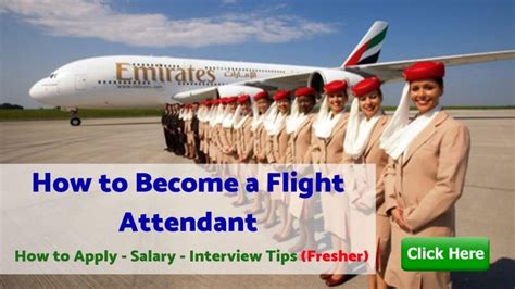 How To Become A Flight Attendant Apply Online Full Process