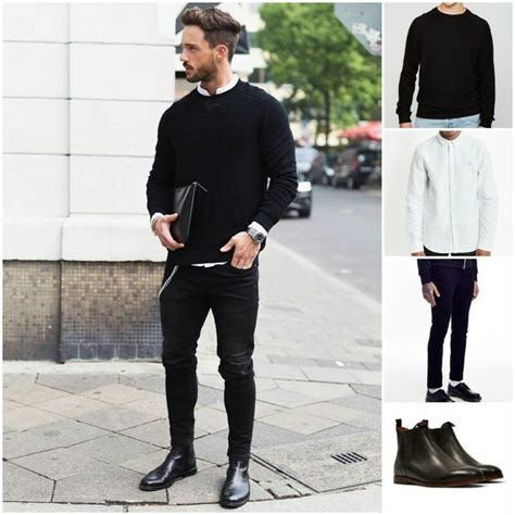 They can be worn with many different outfits and through various seasons. Black chelsea boots outfit image by richard singh on 2017 ...