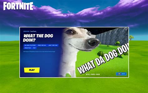 What The Dog Doin The Fortnite Glitch That Turned The Game Into A