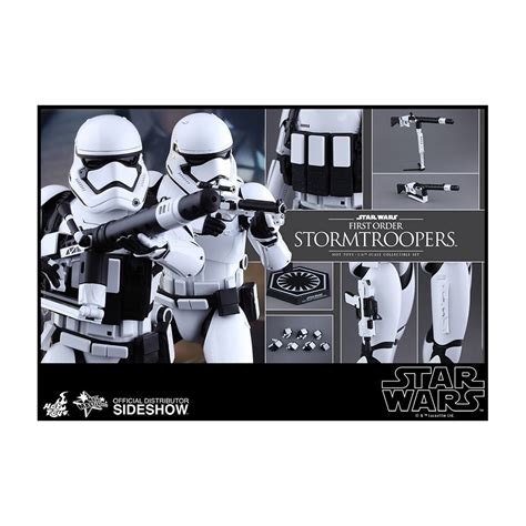 Hot Toys Star Wars Vii First Order Stormtrooper 2 Pack Figurine