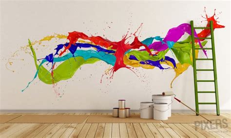 Splatter Paint Wall Decals Muslips
