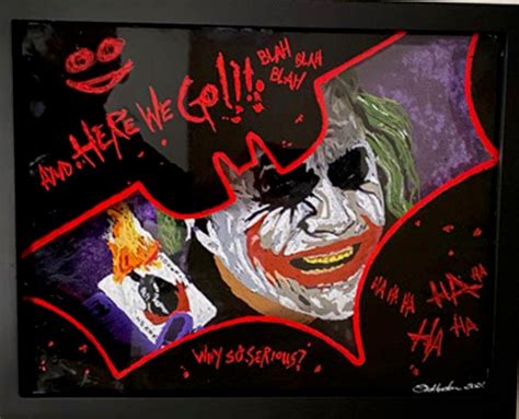 And Here We Go The Joker Etsy