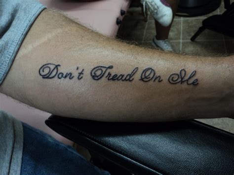Dont Tread On Me Tattoo By Spellfire42489 On Deviantart
