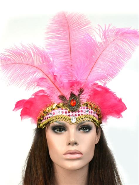Sunisery Sunisery Boho Indian Feather Headband Headdress Carnival Headpiece
