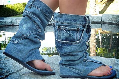 Are These Jean Sandal Boots The Ugliest Shoes Ever