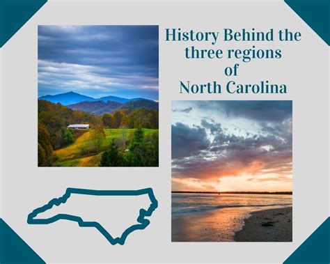 History Behind The Three Regions Of North Carolina
