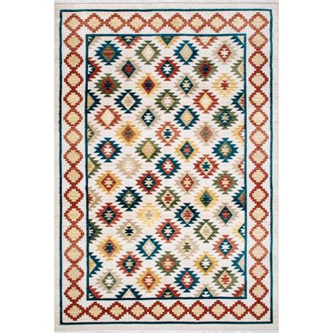 Nuloom 8 X 10 Indoor Geometric Area Rug In The Rugs Department At