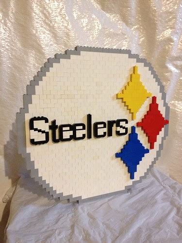 Blog Of Josh Hall Pittsburgh Steelers Logo In Lego Bricks