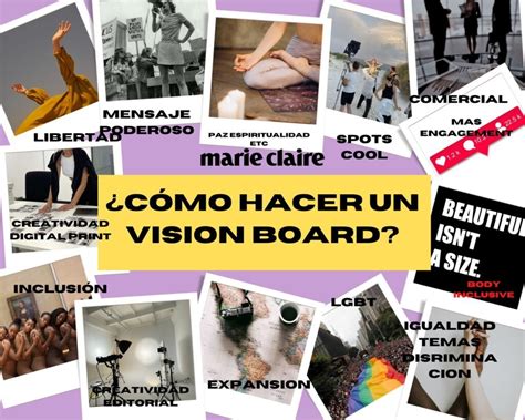 ¿qué Es Un Vision Board Y Cómo Hacer Uno Para Manifestar En Este 2024
