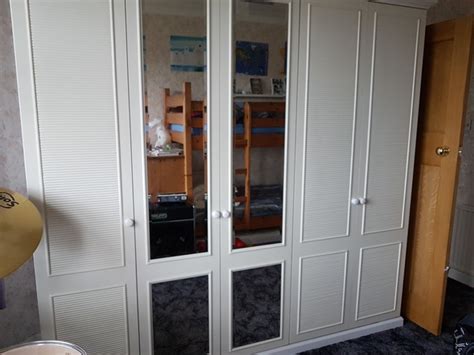 I'm sure you like the wardrobe doors a lot more now! Painting fitted wardrobes? | Mumsnet
