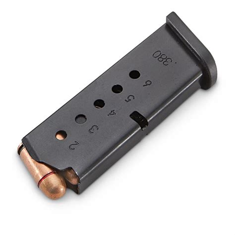 Pro Mag Smith And Wesson Bodyguard 380 Acp Caliber Magazine 6 Rounds