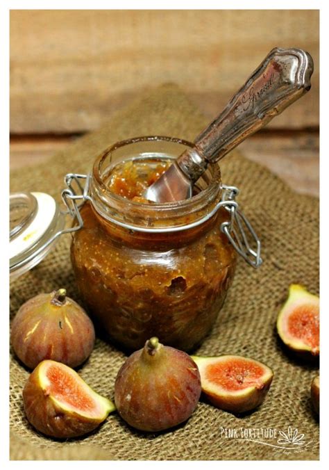 Seriously Delicious Homemade Fig Jam Pink Fortitude Llc