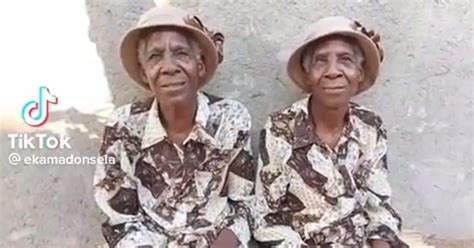 viral video of elderly identical twins speaking and laughing in perfect sync leave south africans