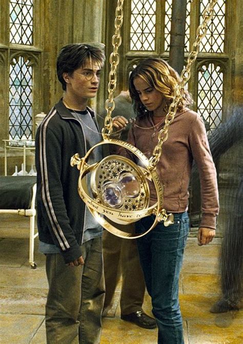 Evans turned away, did something with his left eyelid for the benefit of the other two. Time turner | Hp harry potter, Harry potter movies, Harry