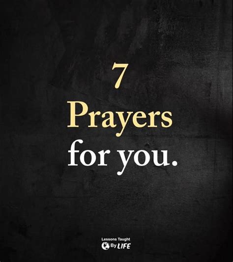 7 Prayers For You Prayer For You Prayers Lesson