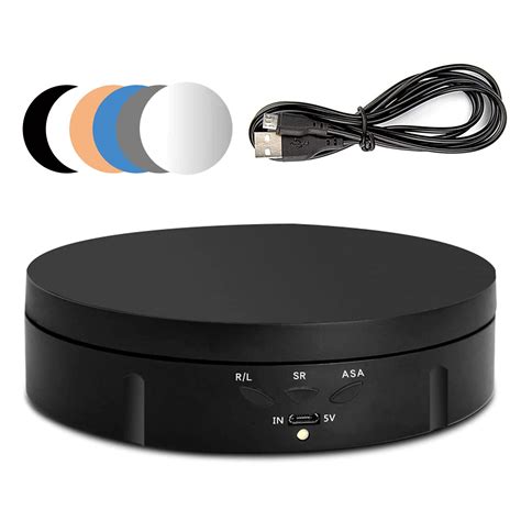 Buy Cdiytool Electric Rotating Turntable For Photography 360 Degree