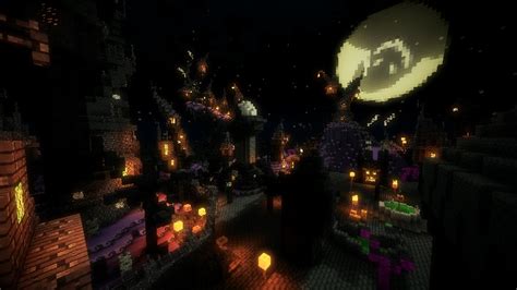 Halloween Town Nightmare Before Christmas Minecraft Project