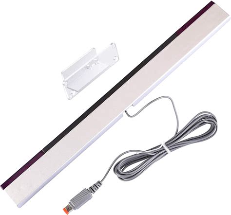 Wired Infrared Ir Ray Sensor Bar Compatible With Wii And Wii U Sensor