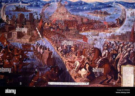 Tenochtitlan Une Cité Confrontée La Conquête Et La Colonisation