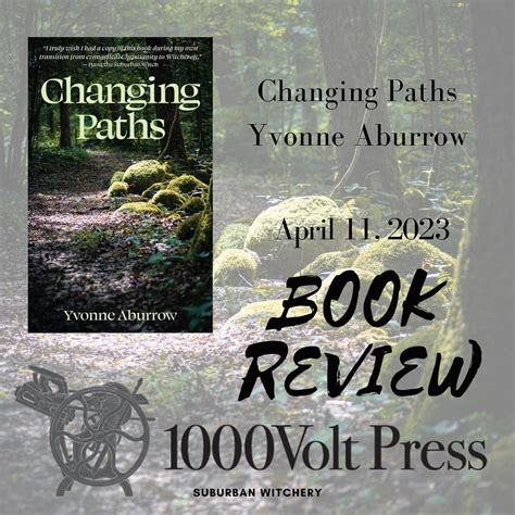 Book Review Changing Paths By Yvonne Aburrow — Suburban Witchery