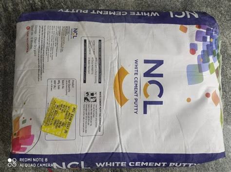 Ncl White Cement Wall Putty 40 Kg At Rs 850bag In Perambalur Id