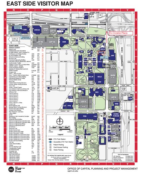 Uic East Campus Map
