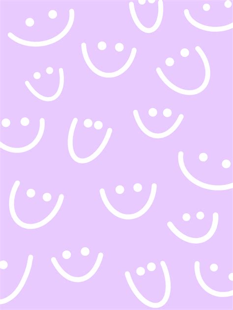 Purple Smiley Face Wallpapers Wallpaper Cave