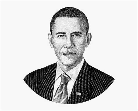 President Barack Obama Graphic Black And White T Barack Obama Png