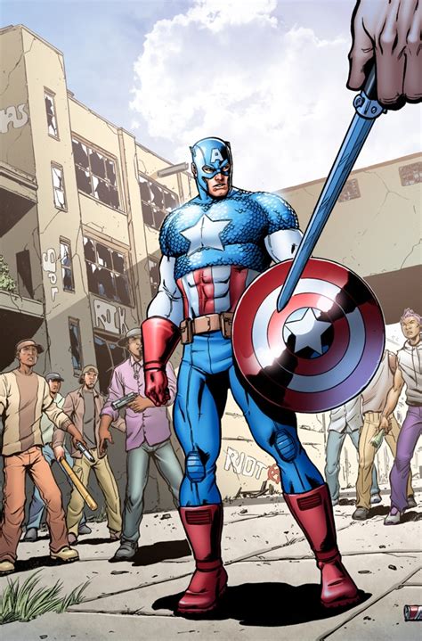 Marvels Avengers By Wil Quintana Via Behance Captain America Comic